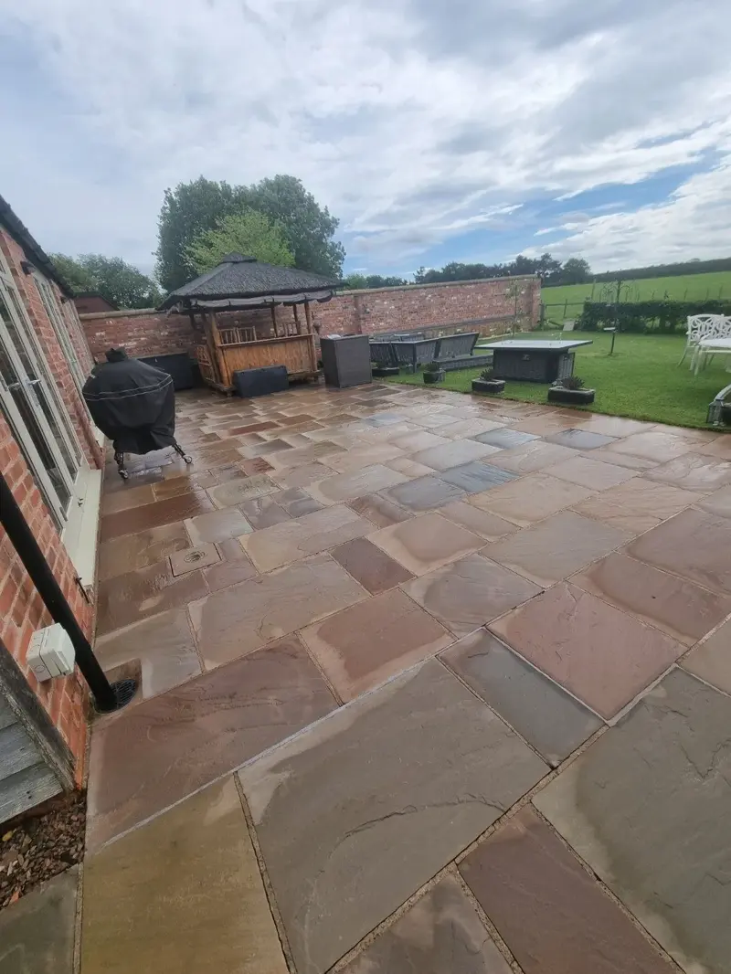 Pressure Washing project by The Green Team in Shropshire